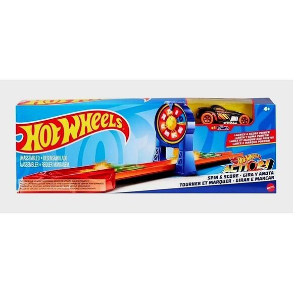 NIB HOT WHEELS SPIN AND SCORE ACTION SET - Picture 9 of 9
